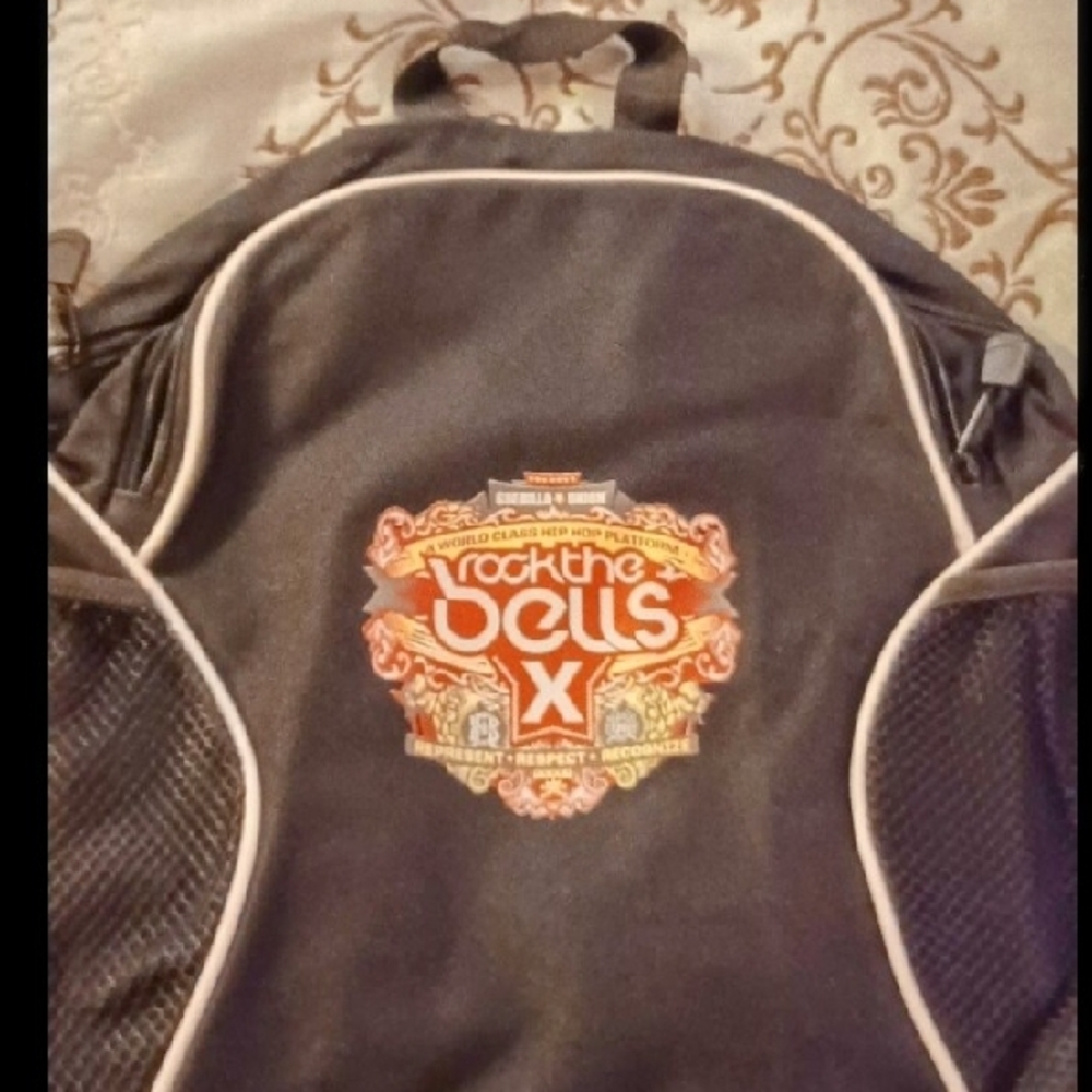 Hip Hop Music (L.L. KOOL J) 2013 Rock The Bells Concert Logo Backpack.